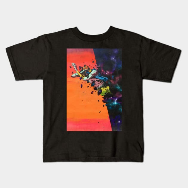 Breaking Free Kids T-Shirt by SHappe